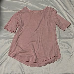Pink Banana Republic tee-shirt